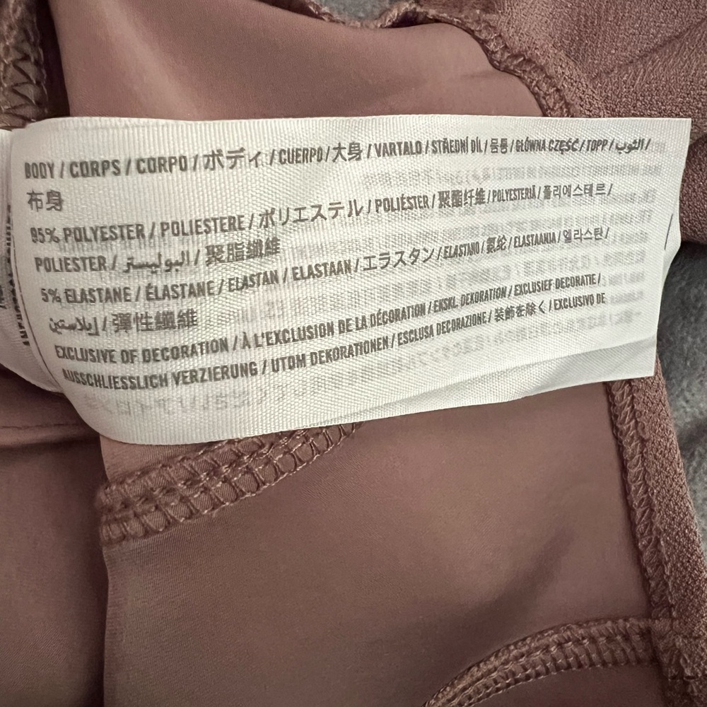 Abercrombie & Fitch Mauve Long Sleeve Top - Picture 5 of 6